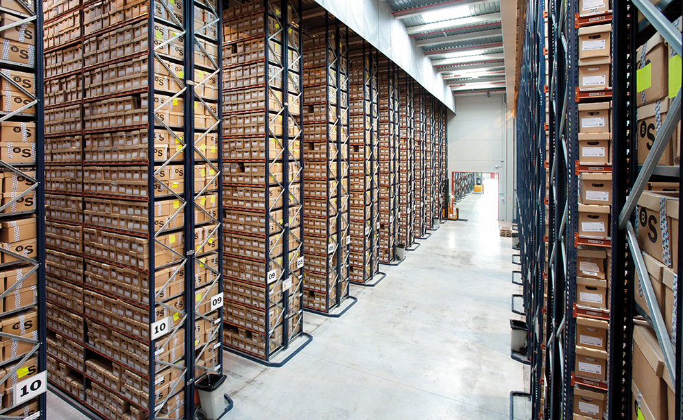 Le nouvel entrepôt d'archivage est capable de stocker 658 236 caisses