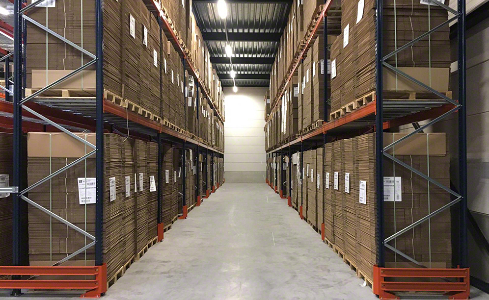 Scherp Verpakkingen a augmenté la capacité de stockage de son entrepôt